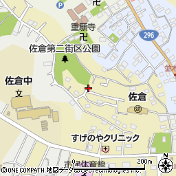 千葉県佐倉市鏑木町941-16周辺の地図