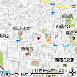 グローベルザ・ガーデン新宿西落合周辺の地図