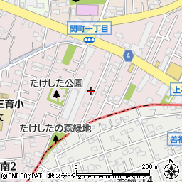 東京都練馬区関町南2丁目6-35周辺の地図