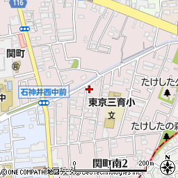 東京都練馬区関町南2丁目27-9周辺の地図