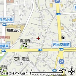 東京都福生市熊川322-3周辺の地図