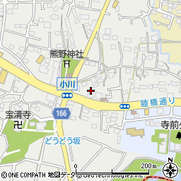 東京都あきる野市小川821周辺の地図