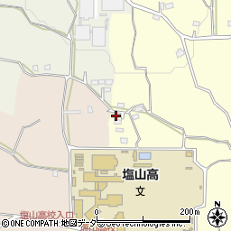 山梨県甲州市塩山千野2203-2周辺の地図