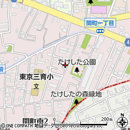 東京都練馬区関町南2丁目8-41周辺の地図