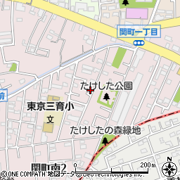 東京都練馬区関町南2丁目8-41周辺の地図