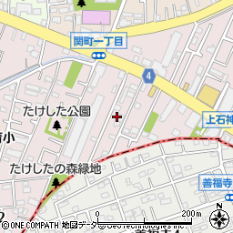 東京都練馬区関町南2丁目5周辺の地図