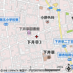 東レ下井草寮周辺の地図