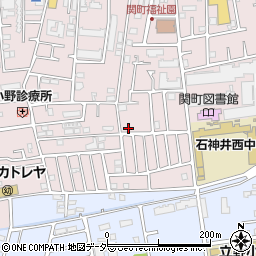 東京都練馬区関町南3丁目17-5周辺の地図