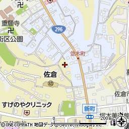 千葉県佐倉市鏑木町948-3周辺の地図