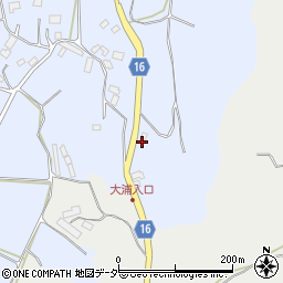千葉県匝瑳市大浦86周辺の地図