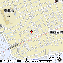千葉県船橋市西習志野3丁目6周辺の地図
