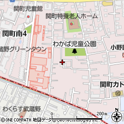 東京都練馬区関町南4丁目13-30周辺の地図