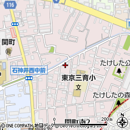 東京都練馬区関町南2丁目27-11周辺の地図