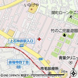 東京都練馬区関町南1丁目6-9周辺の地図