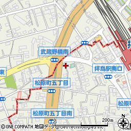 有限会社作本テント商会周辺の地図