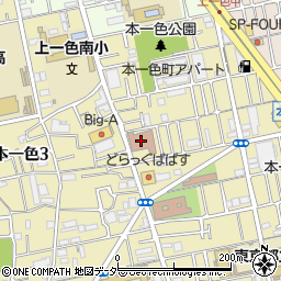 江戸川区　みんなの家周辺の地図
