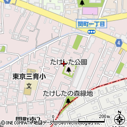 東京都練馬区関町南2丁目7-16周辺の地図
