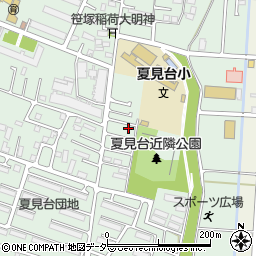 千葉県船橋市夏見台2丁目10-22周辺の地図