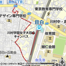 東京都豊島区目白3丁目1-28周辺の地図