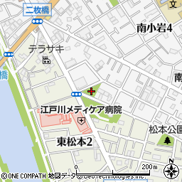 松本東公園周辺の地図