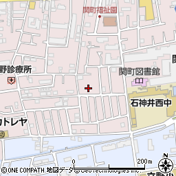 東京都練馬区関町南3丁目17-4周辺の地図