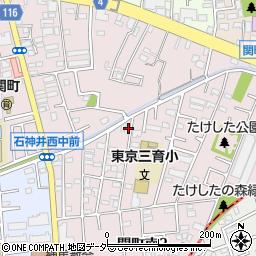 東京都練馬区関町南2丁目27-14周辺の地図