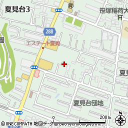 千葉県船橋市夏見台2丁目1-27周辺の地図