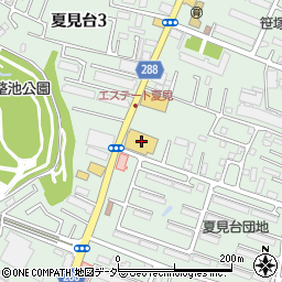 千葉県船橋市夏見台2丁目1-35周辺の地図