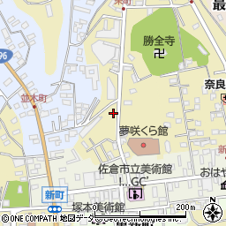 千葉県佐倉市鏑木町1197周辺の地図