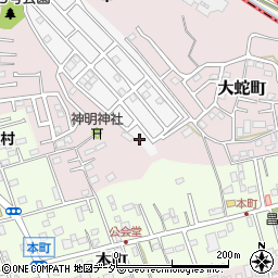 千成五号公園周辺の地図