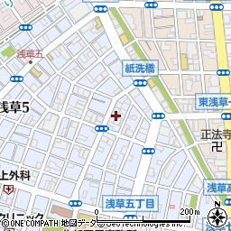 株式会社埼玉屋クリーニング周辺の地図