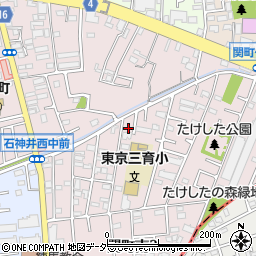 東京都練馬区関町南2丁目8-19周辺の地図