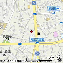東京都福生市熊川343周辺の地図