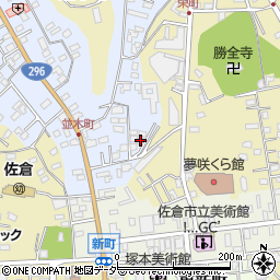 千葉県佐倉市並木町240周辺の地図