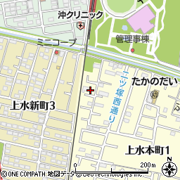 東京都小平市上水本町1丁目16-18周辺の地図