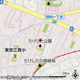東京都練馬区関町南2丁目7-36周辺の地図