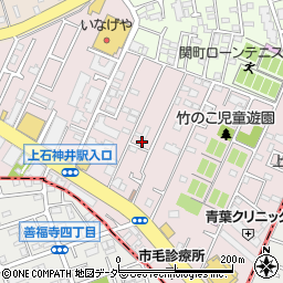 東京都練馬区関町南1丁目6-10周辺の地図