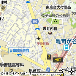 東京都豊島区目白2丁目4-9周辺の地図