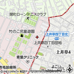 東京都練馬区関町南1丁目2周辺の地図