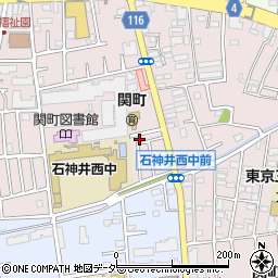 東京都練馬区関町南3丁目9-30周辺の地図