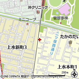 東京都小平市上水本町1丁目16-20周辺の地図
