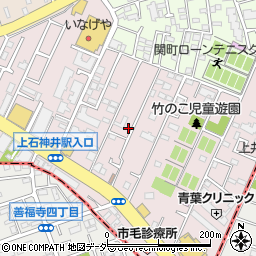 東京都練馬区関町南1丁目6-30周辺の地図