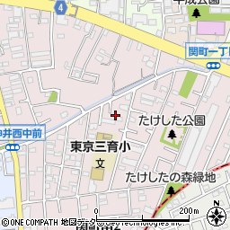 東京都練馬区関町南2丁目8-23周辺の地図