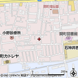 東京都練馬区関町南3丁目28-27周辺の地図