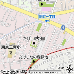 東京都練馬区関町南2丁目7-35周辺の地図