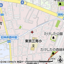 東京都練馬区関町南2丁目8-20周辺の地図