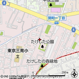 東京都練馬区関町南2丁目7-17周辺の地図