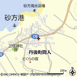 京都府京丹後市丹後町間人4672周辺の地図