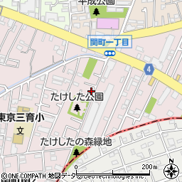 東京都練馬区関町南2丁目7-34周辺の地図
