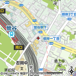 鳥貴族 鶯谷店周辺の地図